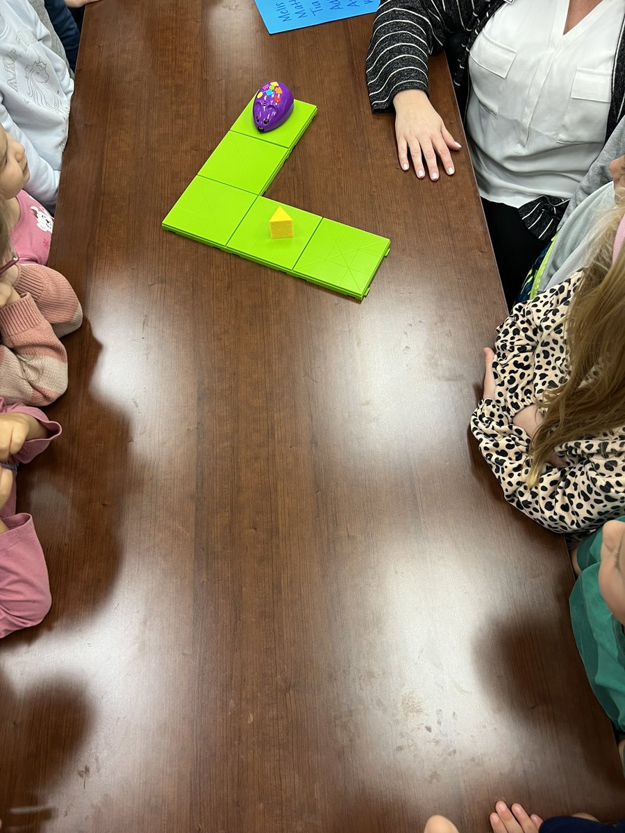 Crysrommuel's tweet image. The ‘squeals’ of excitement and joy in new learning this morning @TISDWES in @TomballISD =Priceless! 💙💙💙 Mrs. Love is so much fun!! #CodinginKinder #LibraryandSTEM