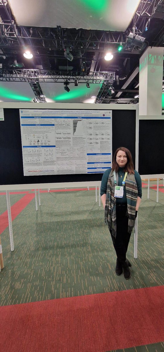 Delighted to present my @BreakthroCancer funded research at the @News_IACR @EACRnews @AACR Conference on the influence of obesity in #Oesophagealcancer for the last time before I leave for the US! A perfect end to my PhD journey in Trinity College Dublin with @JacinthaOS