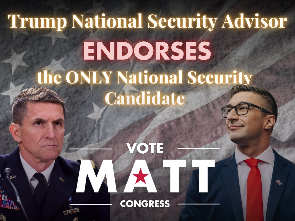 I am the AMERICA FIRST candidate for North Carolina 13 Endorsed by President Trump’s National Security Advisor, General Mike Flynn Defund Stupidity - Send Intelligence to DC #nc13 #ncpol #ncgop #americafirst
