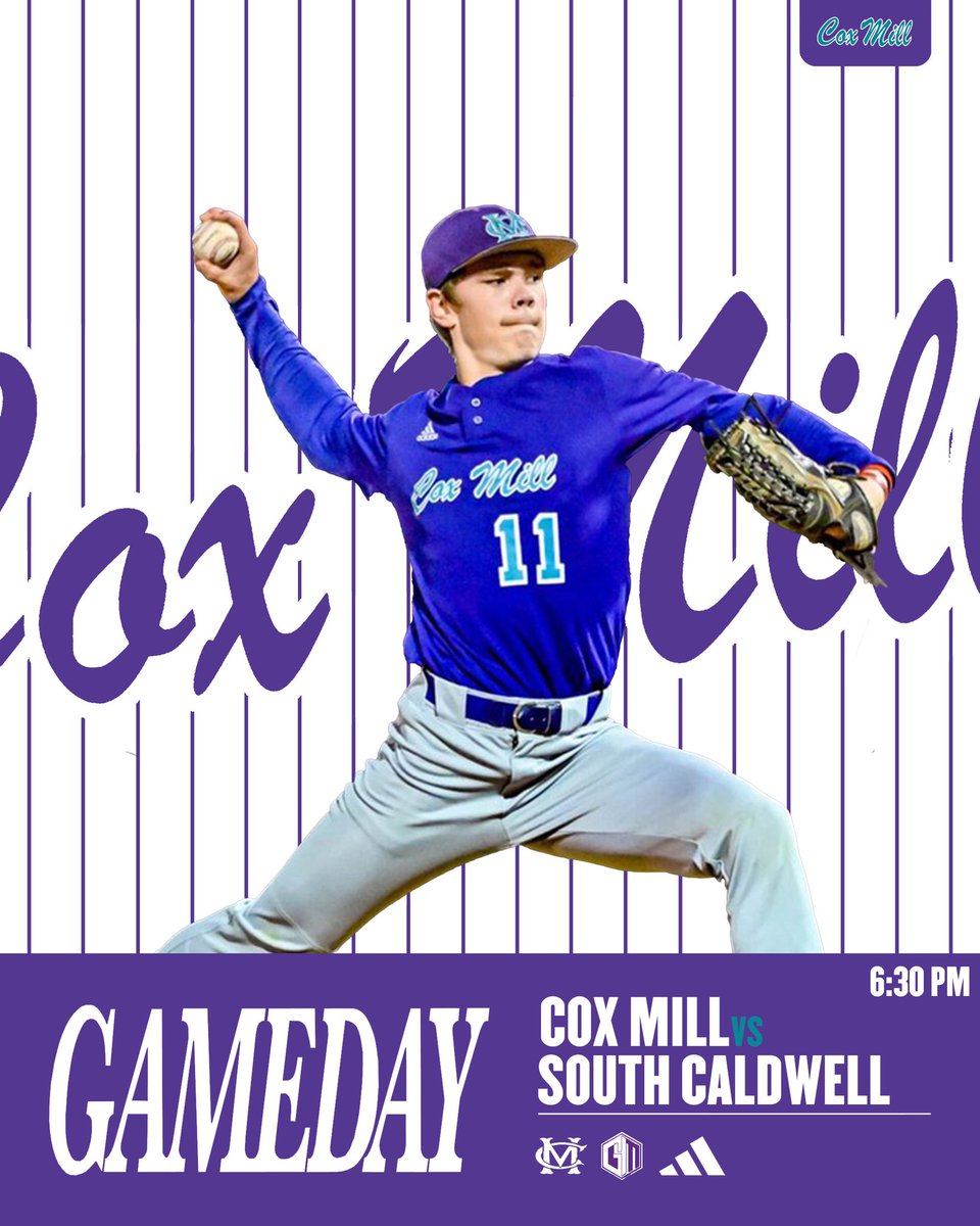 GAMEDAY
🆚 South Caldwell
⏰ JV 4:00pm | V 6:30pm
📍Charger Field
🎟️ my.hometownticketing.com/agency/638d7df…

#BuiltAtTheMill | #MillMentality