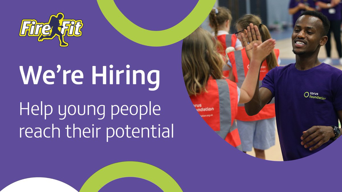 🌟 FireFit Hub is on the lookout for dynamic individuals! Join us as a Targeted Youth Coordinator or Junior and Holiday Club Coordinator and make a lasting impact on our youth. Ready to inspire? Apply now! #FireFitCareers #YouthEmpowerment torus.co.uk/careers