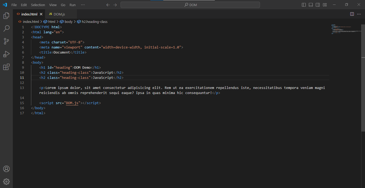 Joy__Khatri's tweet image. 🌟 JavaScript Day 9: DOM, the puppet master of web pages, and DOM Manipulation, the art of choreographing HTML elements! 🎭🕹️ Transforming static pages into dynamic wonders with every line of code! 🚀💫 
#JavaScriptAdventure
 #TechExplorer 
#coding 
#CodingJourney 
#codinglife