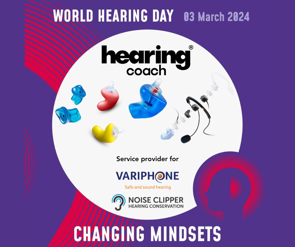 Changing mindsets: Let’s make ear and hearing care a reality for all!
#WorldHearingDay2024 #HearTheFuture #SafeListening #HearingCoach