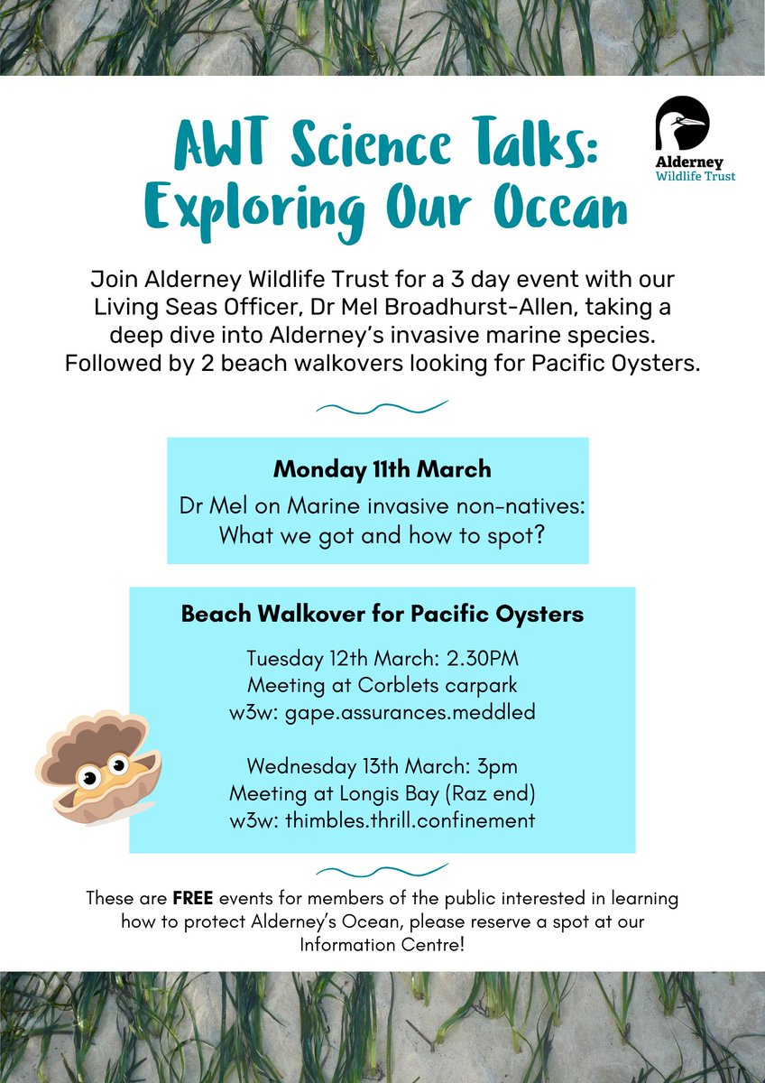 Join us in a Science Talk on marine invasive species on 11th March. #InvasiveSpecies