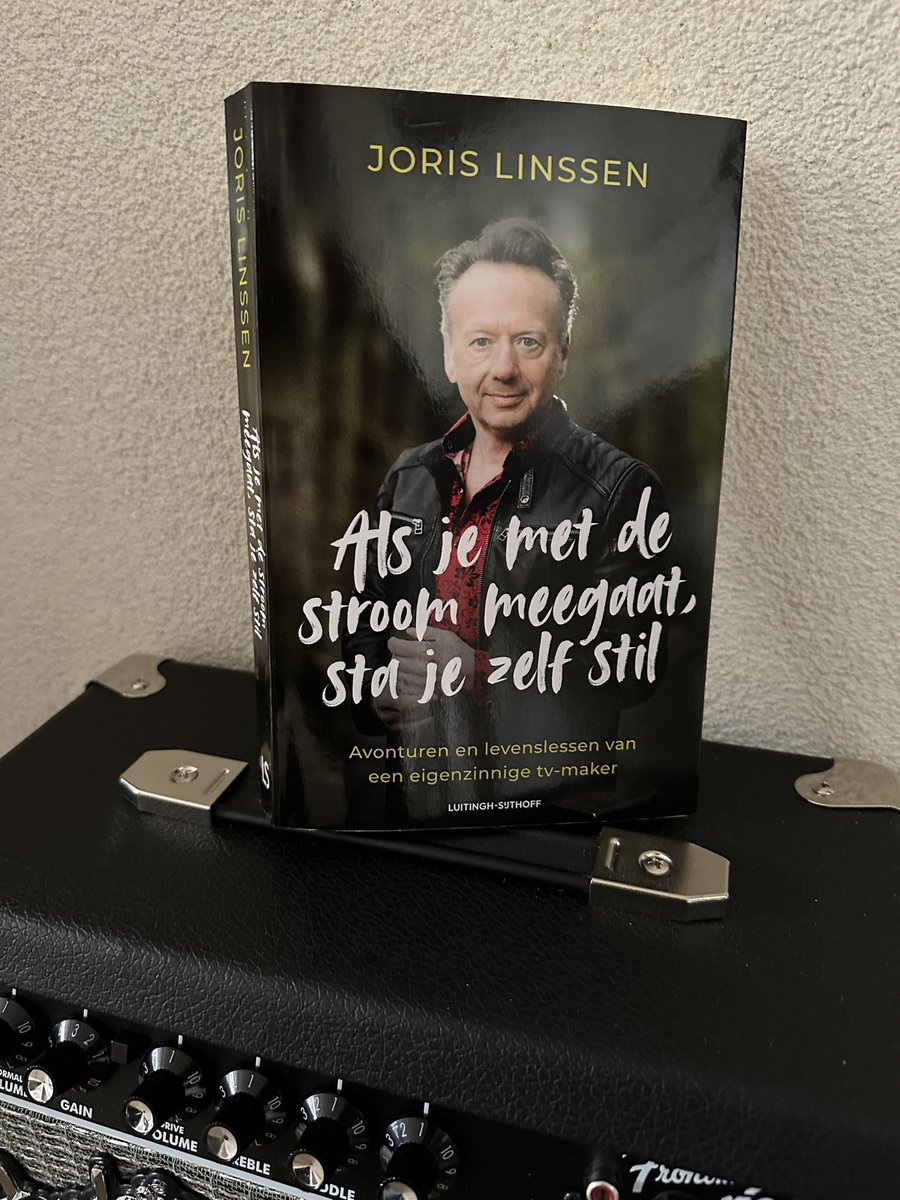 Inspirerend boek, vlot leesbaar en mooie avonturen met diepgang. 👍 Bedankt @JorisLinssen