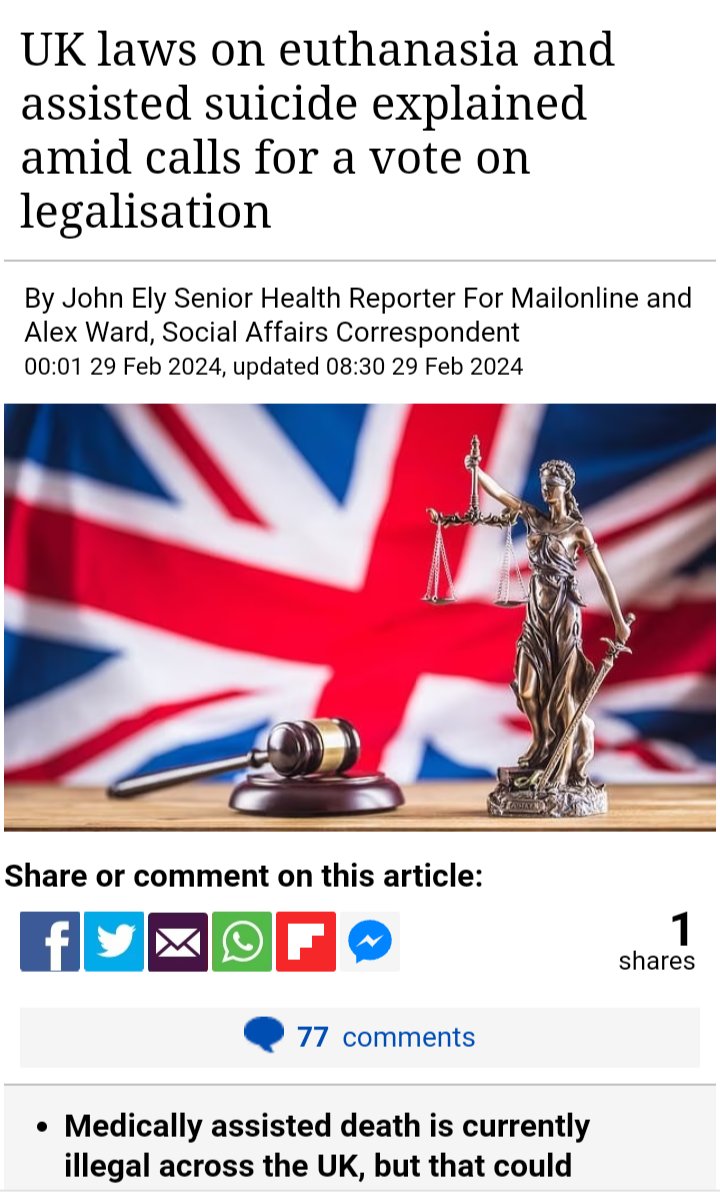 I am beginning to notice a pattern that the failure of 'Freehealthcare' systems in the West always coincide with Euthanasia 🤔

It's almost as if the entire socialist system is a scam 😏