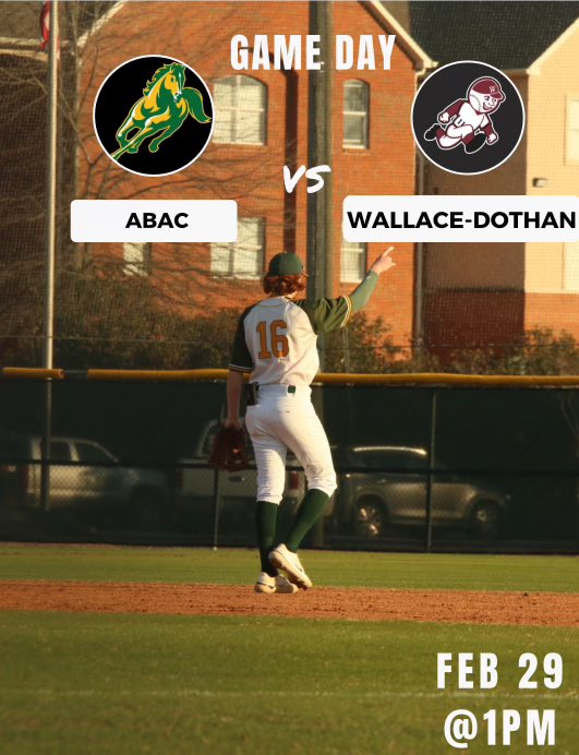 ABACBaseball's tweet photo. Let’s play 2! We’re at home at the stable. First pitch of game 1 is at 1pm 🐎 https://t.co/Yfp2nF11pz