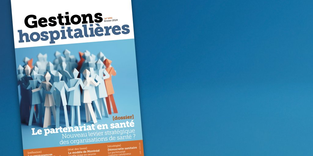 💡 Le nouveau Gestions hospitalières est en ligne ! Retrouvez notre numéro 633 et son dossier « Le partenariat en santé » sur notre site. Bonne lecture ! 👍 ▶️ gestions-hospitalieres.fr/numero/633/ #GH