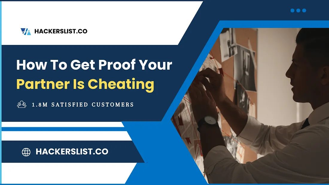 📷How To Get Proof Your Partner Is Cheating 

Learn More:👇
web.facebook.com/photo?fbid=122…
#hackerslist #evidence #cheating #infidelity