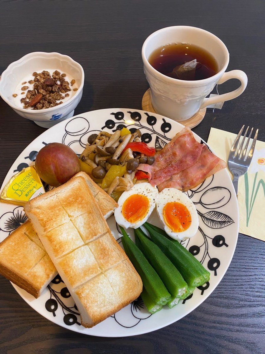 Today is  my  breakfast,,,😍😋