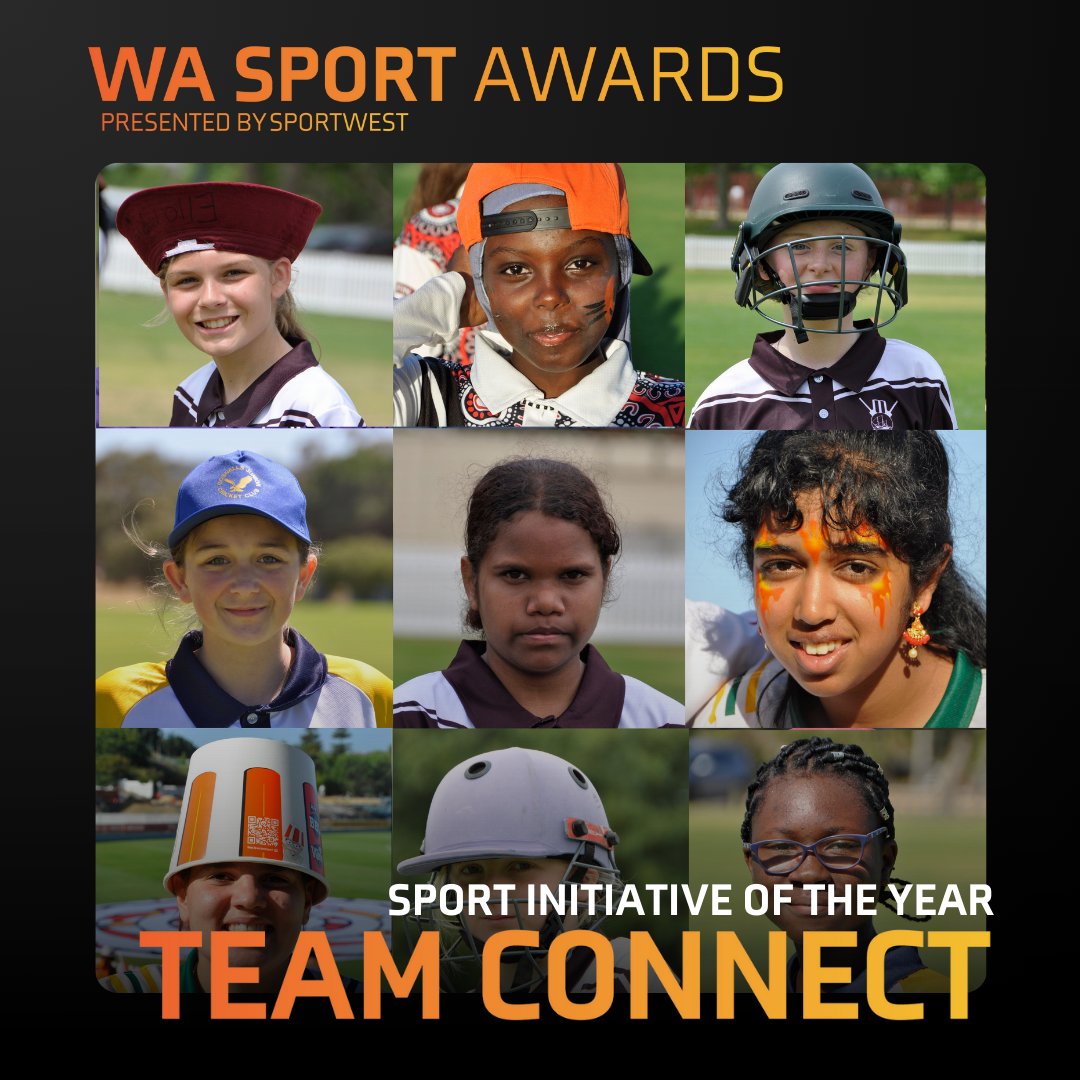 Making it's debut at the 2023 WA Sport Awards, the Sport Initiative of the Year

Put your hands together, for our winners, Team Connect WA!

#WASportAwards #WASport #PerthNews