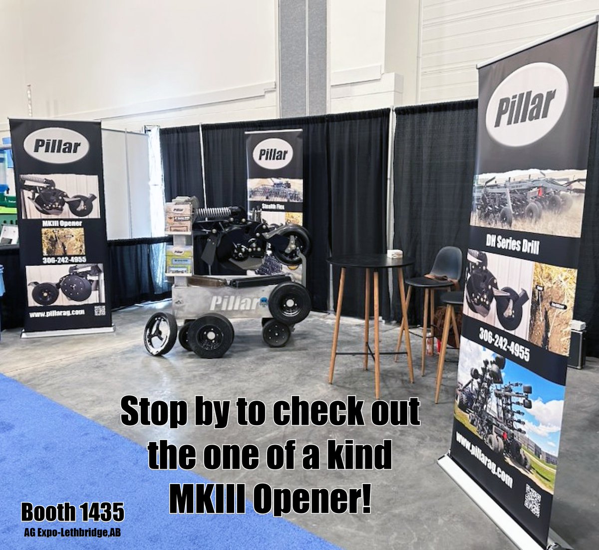 Today is the last day to visit us at the @AG_EXPO ,Booth 1435. Come stop by! You can also visit our website at pillarag.com. See you there!