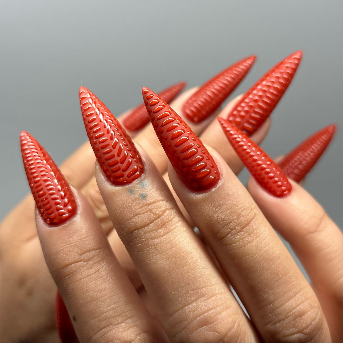 Nails looking violently sexy 🔪🔪🔪