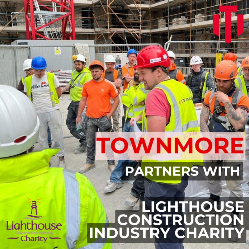 With the sun shining across most of our sites today, this is a reminder to our hardworking team about the resources available through our partners Lighthouse Construction Industry Charity for all construction workers and their families 👉townmore.ie/news/townmore-… #TeamThursday