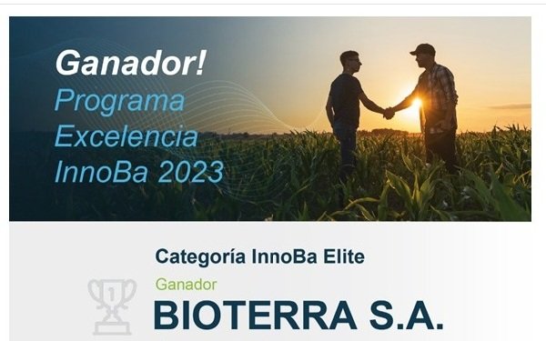 Total orgullo al comentarles que hemos quedado como el centro de servicios InnoBa de Bayer n° 1 a nivel país. 
Gracias al esfuerzo de todo el equipo de trabajo y a nuestros clientes que nos acompañan día a día depositando su confianza en nosotros.
Por otro 2024 glorioso  🎉🍾