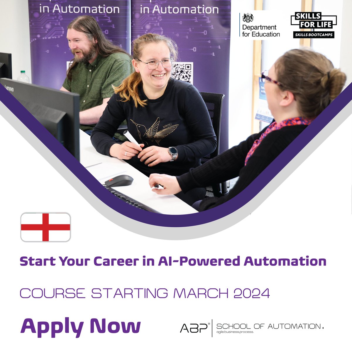 🚀 Join our 12 Week course in Intelligent Automation! 🤖 Fully funded by @educationgovuk as part of their digital #SkillsBootcamps initiative.
✨ Visit our website for more info and to apply: schoolofautomation.tech/_files/ugd/312… 🌐 #IntelligentAutomation #AI #CareerOpportunity