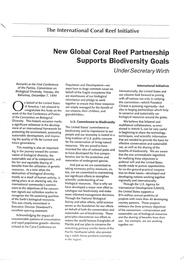 🎂 ICRI turns 3️⃣0️⃣ ! ICRI was founded in 1994 by eight governments: Australia 🇦🇺, France 🇫🇷, Japan 🇯🇵, Jamaica 🇯🇲, the Philippines 🇵🇭, Sweden 🇸🇪, the United Kingdom 🇬🇧, and the United States of America 🇺🇸. ICRI’s establishment was announced at the First Conference of the…