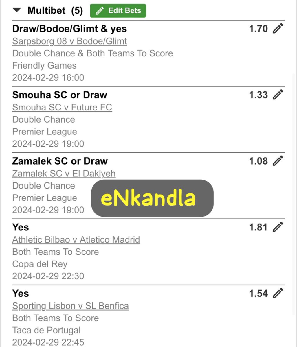 Nobuhle2C's tweet image. X6A9FC3C6 #6odds #betwaycode #lowodd