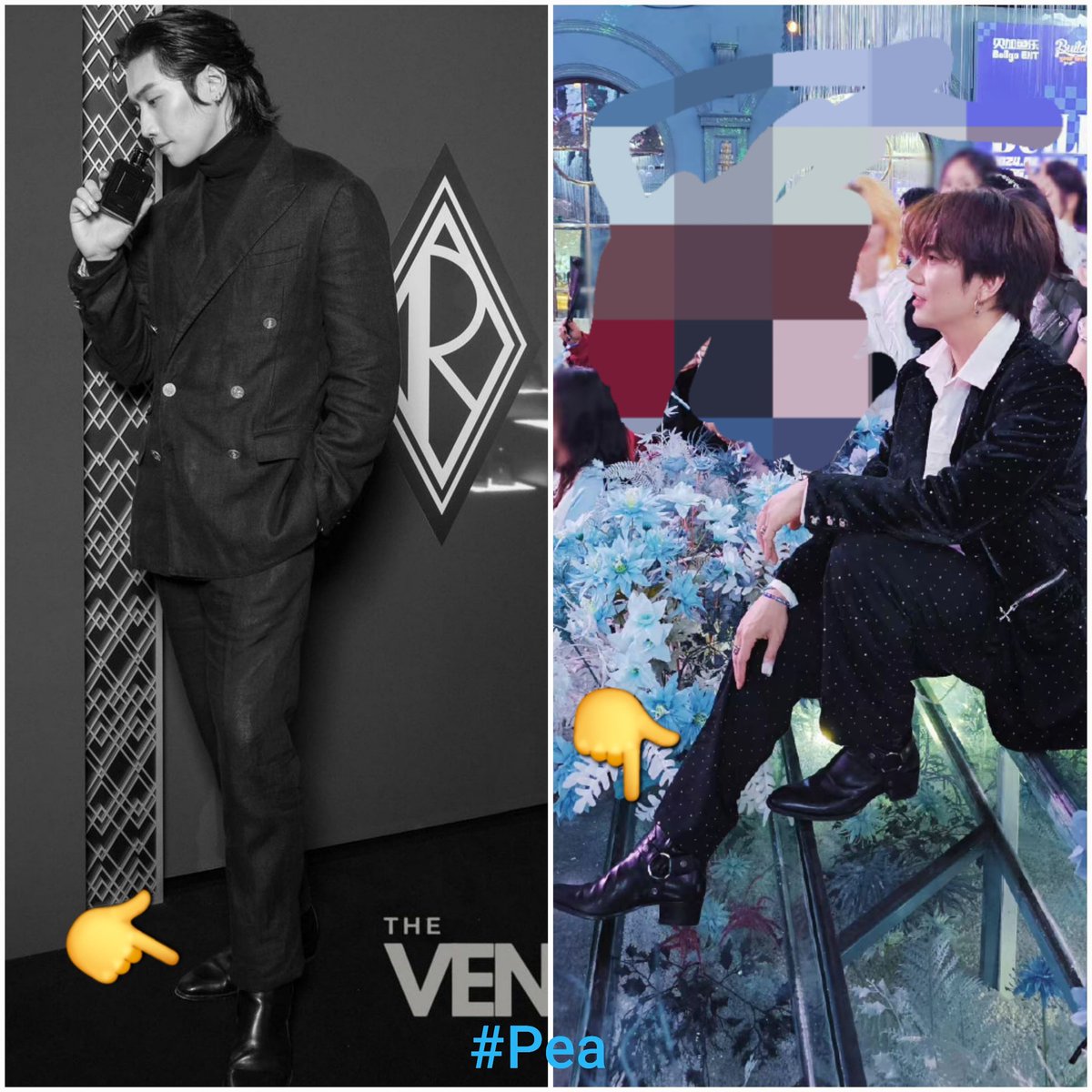 pea_hoang's tweet photo. IT'S COINCEDENT 
And I like it 🤣😂
If the shoes have error at same place, what's we call? 
🖤💙🖤💙🖤💙

#BibleBuild #ไบเบิ้ลบิว #ฟองอากาศของไบเบิ้ลบิว #AlwaysBibleBuild #bubbles #Strongbubbles https://t.co/uBsZf0dLOI