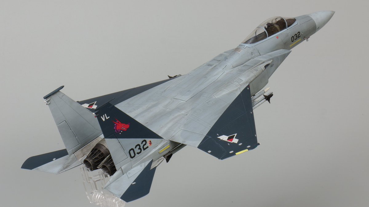 ファインモールドのF-15Cが出たらどうしてもやりたかったサイファー機