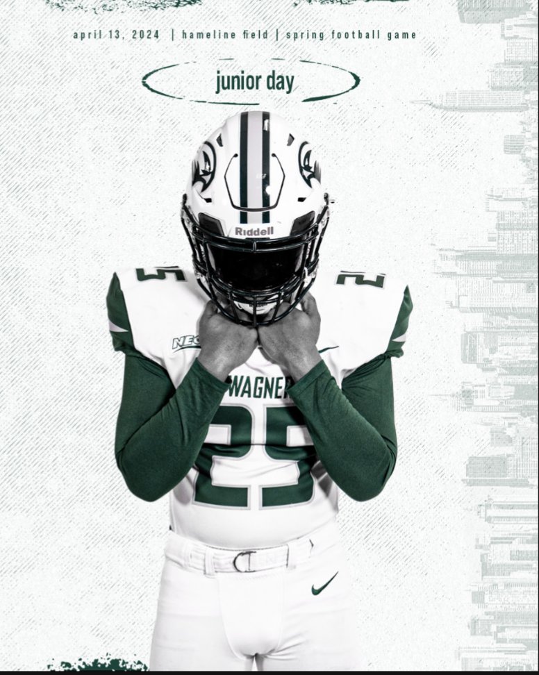 Appreciate the invite @coachsotoj excited to be on campus @WagnerAthletics @Get__Recruited @InsideFloridaH2 @RBCoachKeith @JerelArcher @JoeSaragusa