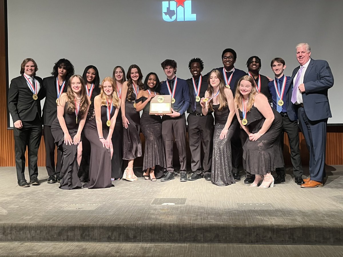 Congrats to our theatre students who last night won the 6A State Championship at the UIL State Film Festival. Washed Up directed by Patrick Cashion and written by Tori Smith is a great film. So proud of these students and sponsor Ms. Novia.