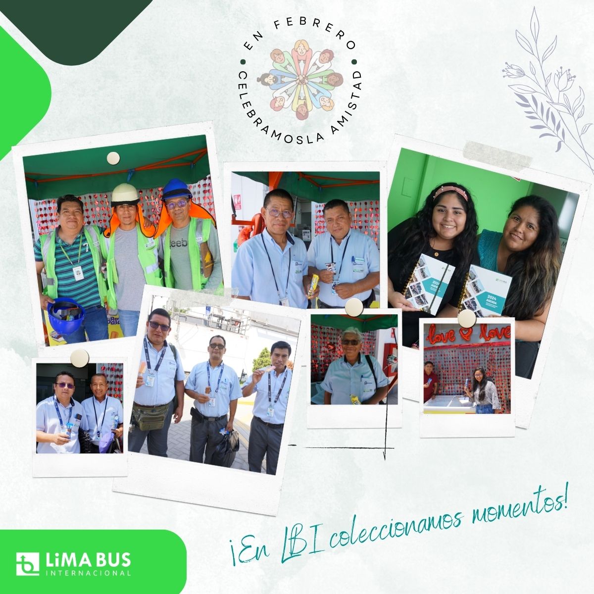 LimaBus1's tweet photo. ¡Celebramos el Poder de la Amistad!❤
En LBI nos caracterizamos por brindarle a nuestros colaboradores un ambiente de trabajo en el que se sientan parte de una gran familia; por eso festejamos el poder de la amistad todo el mes.
Conoce más de nosotros en: https://t.co/PBim2Avipk https://t.co/1V0t0GkXUq