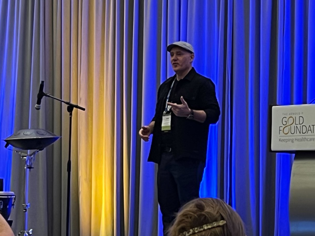 “The vibrations and connections bring us together.” 🥁

The amazing Josh Robinson has brought his talents and perspective on music's ability to express the often unexpressed to the #2024GoldSummit!