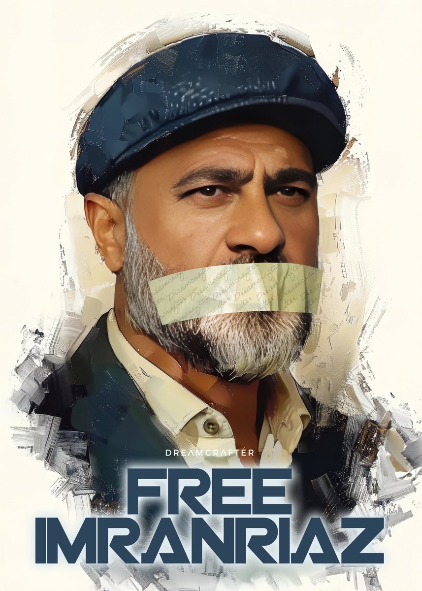 Free Imran Riaz khan
عمران ریاض خان کو رہا کرو۔