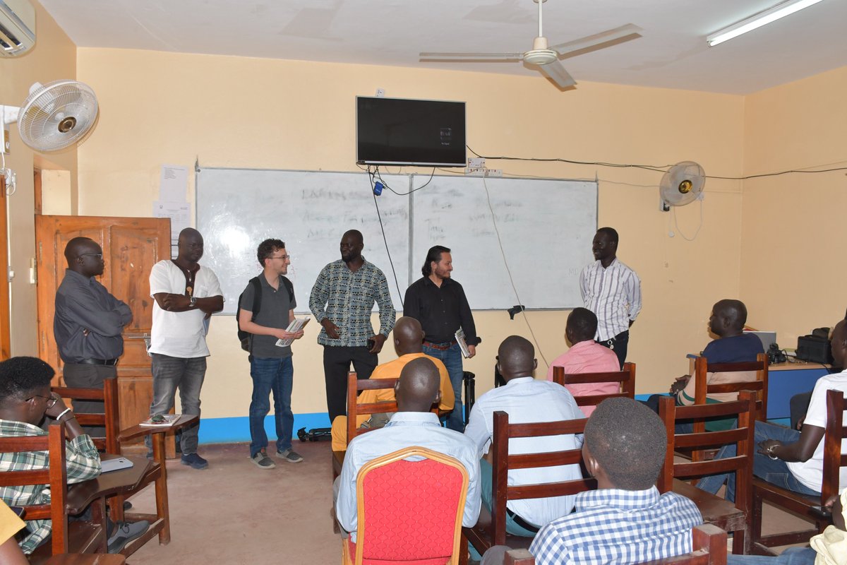 Abbas Daiyar and Kelvin from Global Centre for Pluralism visited AMDISS/MDI today after conducting a two-day training for media managers on media for pluralism. The two media trainers expressed gratitude for their first-time visit to South Sudan.