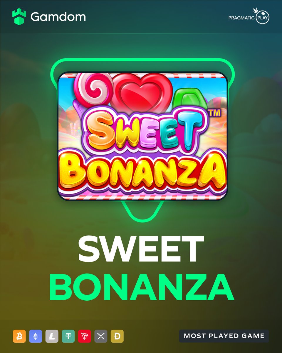 Drumroll, please! 🎉

Sweet Bonanza takes the lead as the 'most played game' on Gamdom in February! 🥳

Want to win 100x$0.20 Free Spins? 🎰

✅ RT &amp; Drop your userID to be one of 10 lucky users! 

Good luck!