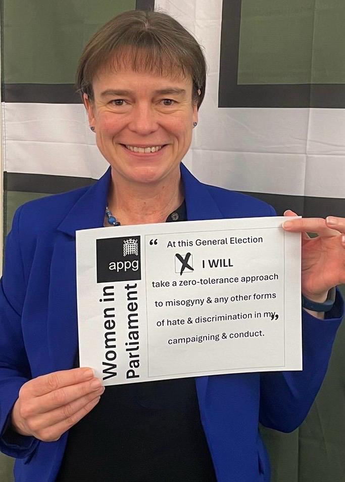 #InternationalWomensDay2024 is next week and it is great to support the @AppgWiP's pledge to take a zero tolerance policy towards misogyny and discrimination, promoting the importance of women and girls in politics.🇬🇧