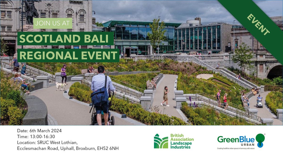 GreenBlueUrban's tweet image. Don&apos;t miss out! Secure your spot at the Scotland Bali Regional Event now! Be part of the excitement and join us for an exclusive live tree pit demo by our team. 🌳

#ScotlandBaliEvent #ExclusiveDemo #UrbanTreePlanting #GBU 

bit.ly/3SOxAe6