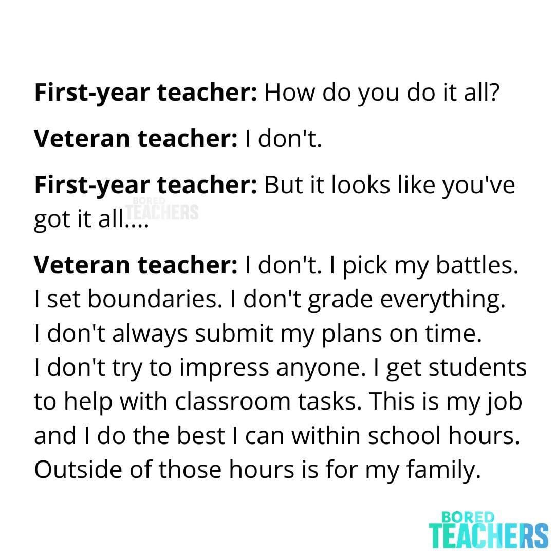 Spoken from experience.