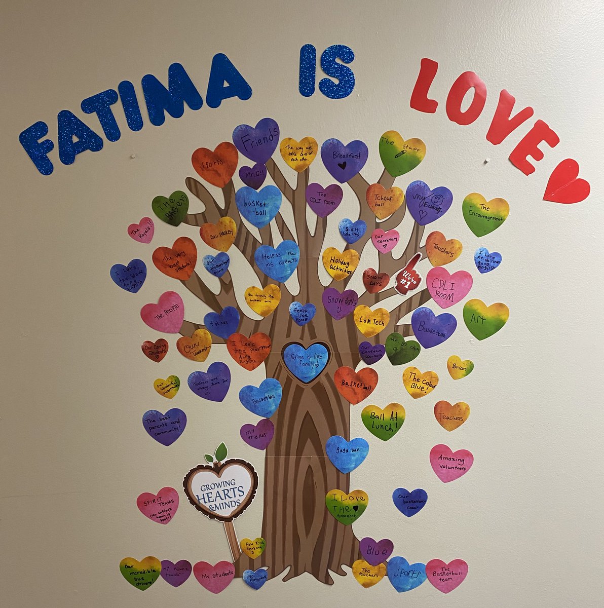 gambin4's tweet photo. Another of our Pink Shirt Day activities. Something you love about @FatimaAcademy https://t.co/kgjOkrz0dE