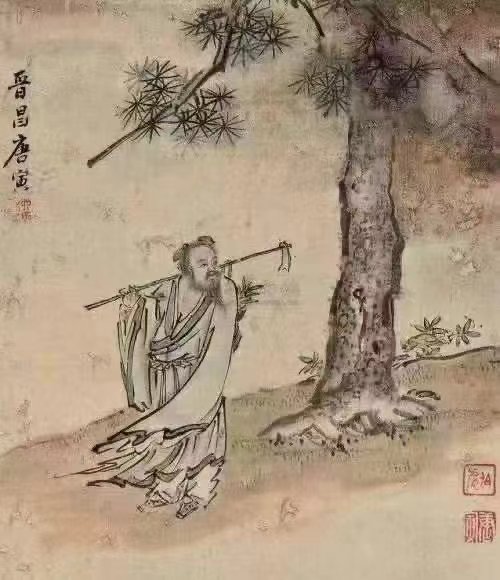 1505年，35岁的唐伯虎冒众讳，娶了31岁的青楼名妓沈九娘为妻。朋友鄙视他眷恋妓女，弟弟甚至跟他划清界限！然而，唐伯虎淡淡一笑，挥笔写下：“别人笑我太疯癫，我笑他人看不穿。”
沈九娘，就是他人生中的光。
25岁那年，唐伯虎就白了头！
怎么回事呢？
他一连失去了5位至亲——