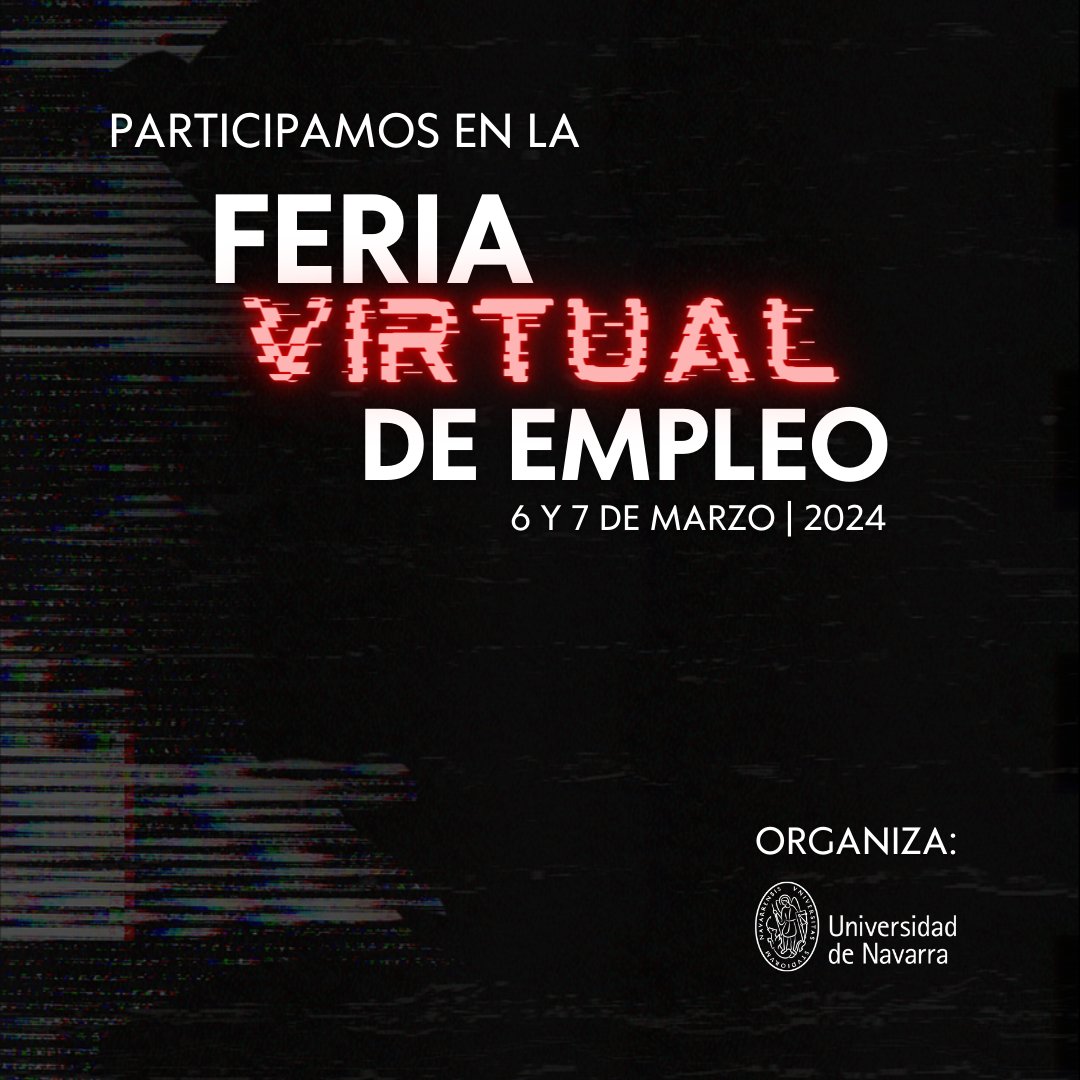 📅 Los días 6 y 7 de marzo, la empresa biofarmacéutica <a href="/histocell/">Histocell</a> participará nuevamente en la Feria Virtual de Empleo de la <a href="/unav/">Universidad de Navarra</a>, organizada por <a href="/empleounav/">Servicio de Prácticas y Empleo UNAV</a>.
Ofertas de #trabajo, #prácticas y mucho más.
¡No te la pierdas!
unav.edu/web/practicas-…
#industriafarmacéutica