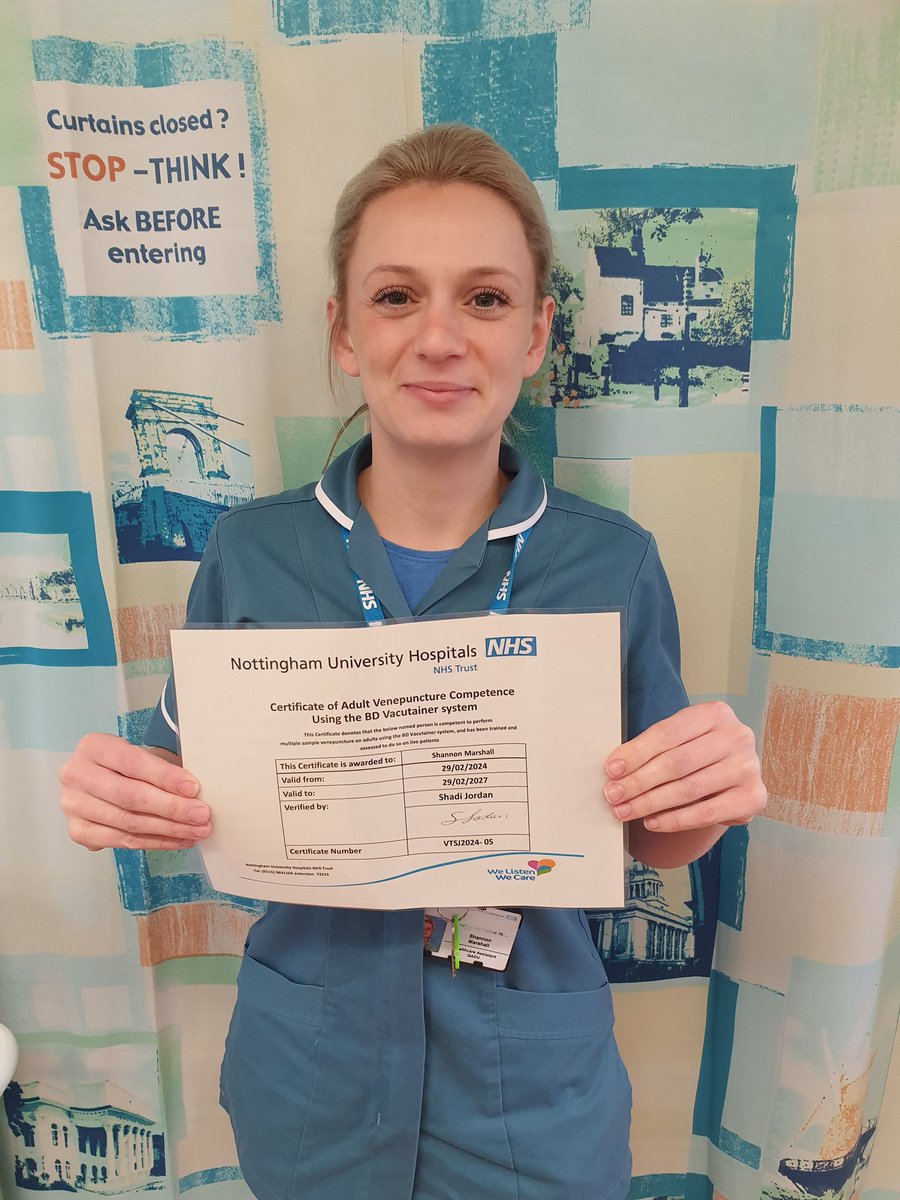 Shadi Jordan (@shadijordan_2) on Twitter photo Well done to Shannon for passing her Venepuncture Assessment with me today, you did fabulous 🎉 <a href="/Ambulatoryclin1/">Ambulatory clinical educators</a> <a href="/ACD_NUH/">NUH Ambulatory Care Division</a> Well done to Shannon for passing her Venepuncture Assessment with me today, you did fabulous 🎉 <a href="/Ambulatoryclin1/">Ambulatory clinical educators</a> <a href="/ACD_NUH/">NUH Ambulatory Care Division</a>