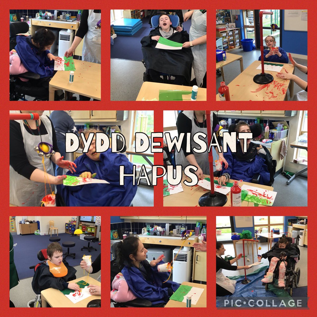 TirMorfa's tweet photo. #ytmwlc #ytmhwelb #ytmhum #ytmllc #ytmnum #ytmexp
#ytmseren
Seren enjoying a morning of Welsh craft ready for Dydd  Dewi Saint Hapus.🏴󠁧󠁢󠁷󠁬󠁳󠁿 https://t.co/bv5z9TGR6T