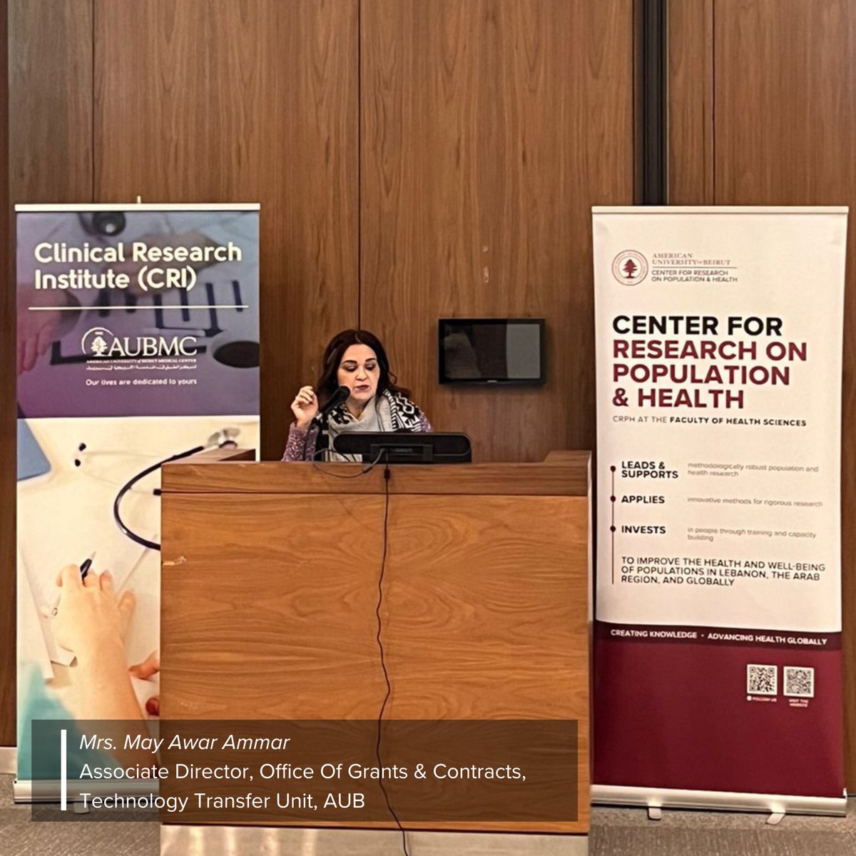 Center for Research on Population and Health tweet media