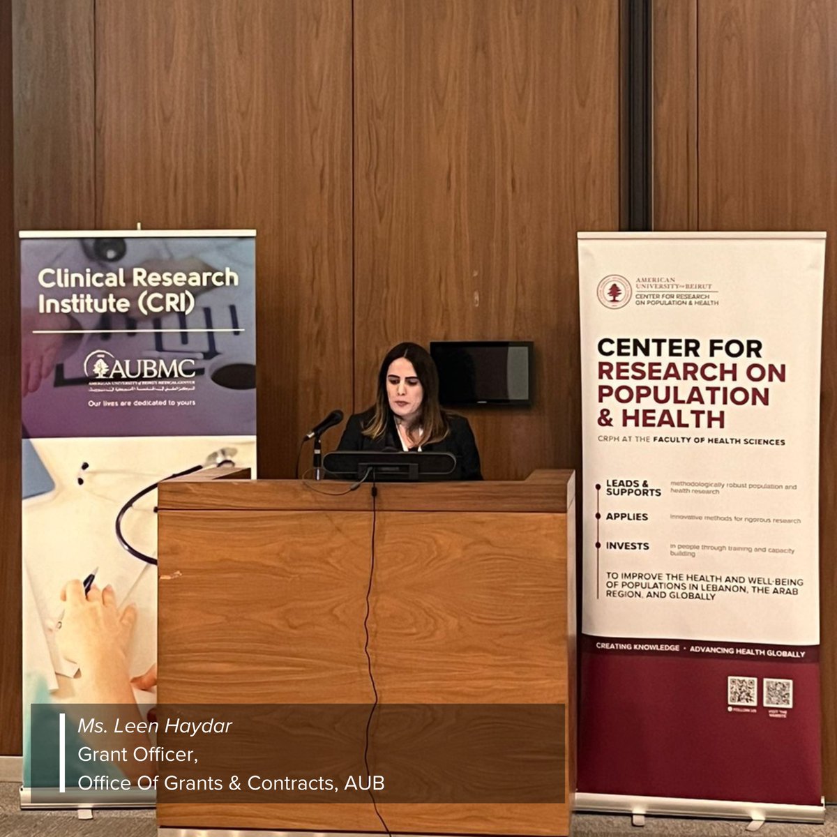 Center for Research on Population and Health tweet media