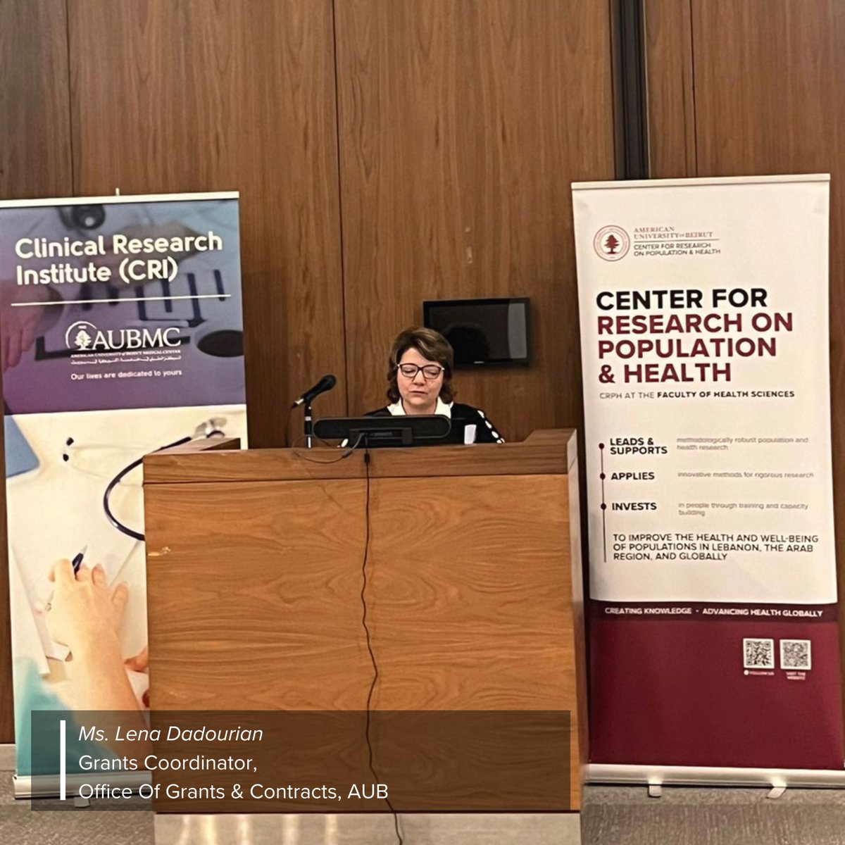 Center for Research on Population and Health tweet media