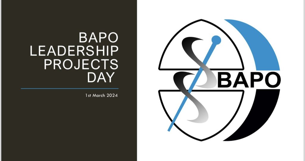 Looking forward to hearing the project outcomes of the 2023/4 @BAPO2 Leadership Programme tomorrow. Thanks to all those that have inspired this year’s cohort
@Peter_I_PandO97 @OrthoticNetwork @wyliedpod @TheSumoGuy @jo_casey1 
#AHPleadership