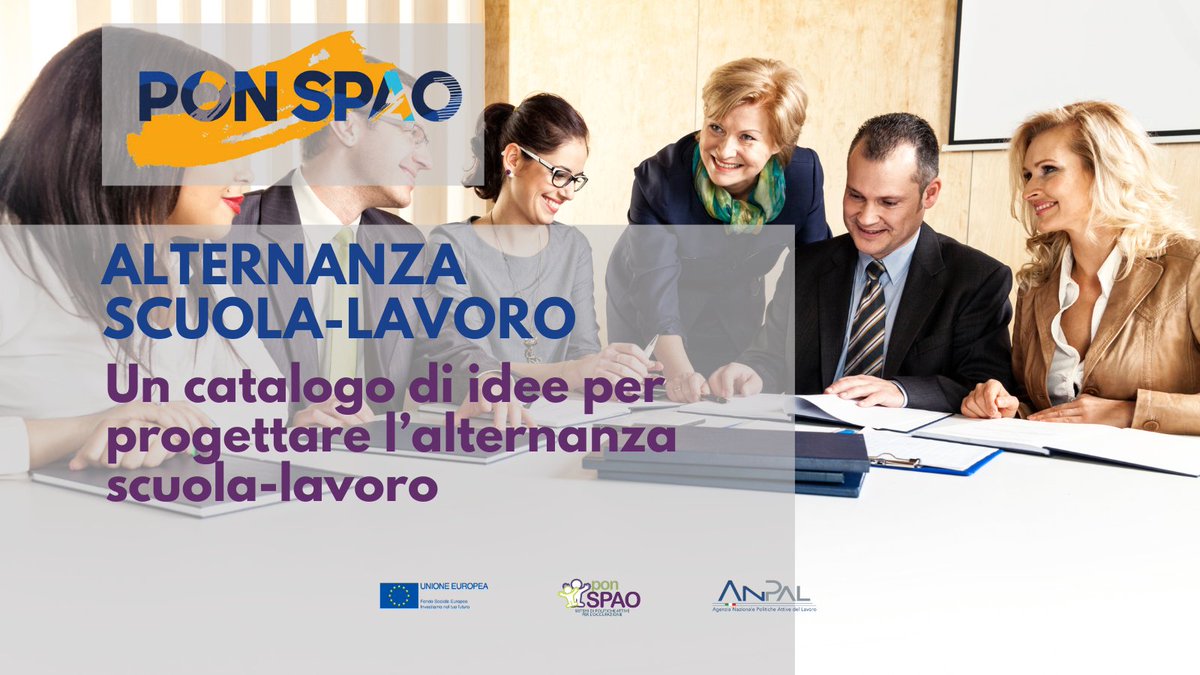 Il Catalogo delle buone prassi dell’alternanza scuola-lavoro @ANPALServizi, nasce per aiutare le scuole a individuare soluzioni efficaci per i percorsi formativi dedicati agli studenti. Per saperne di più: bit.ly/3Ig2yWv #PonSpao #RisultatiPonSpao #FSE @EU_Social