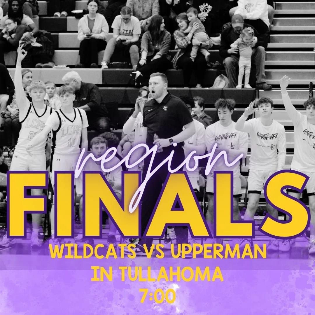 Region Finals tonight for my guys. Let’s go! <a href="/LC_Basketball/">LCHS Boys Basketball</a>