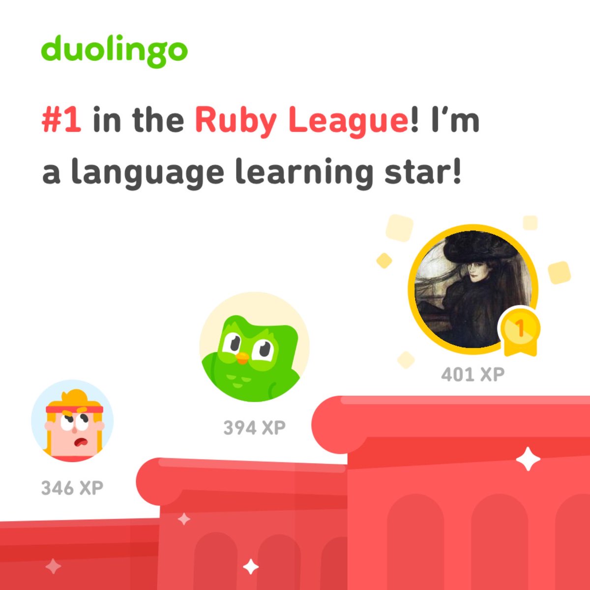 ash_q99's tweet image. Apparently I’m top of the bottom league. Ah well! 😜#learningjapanese