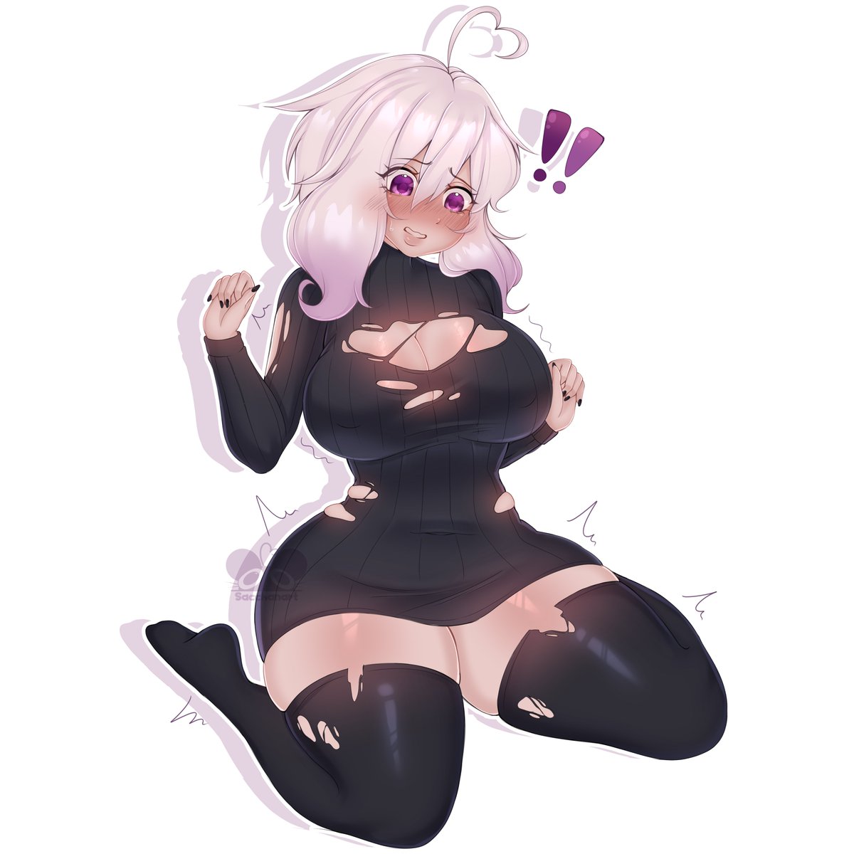🌷Finished a commission for a friend!~
Retweet if you enjoy thicc girls 😼
