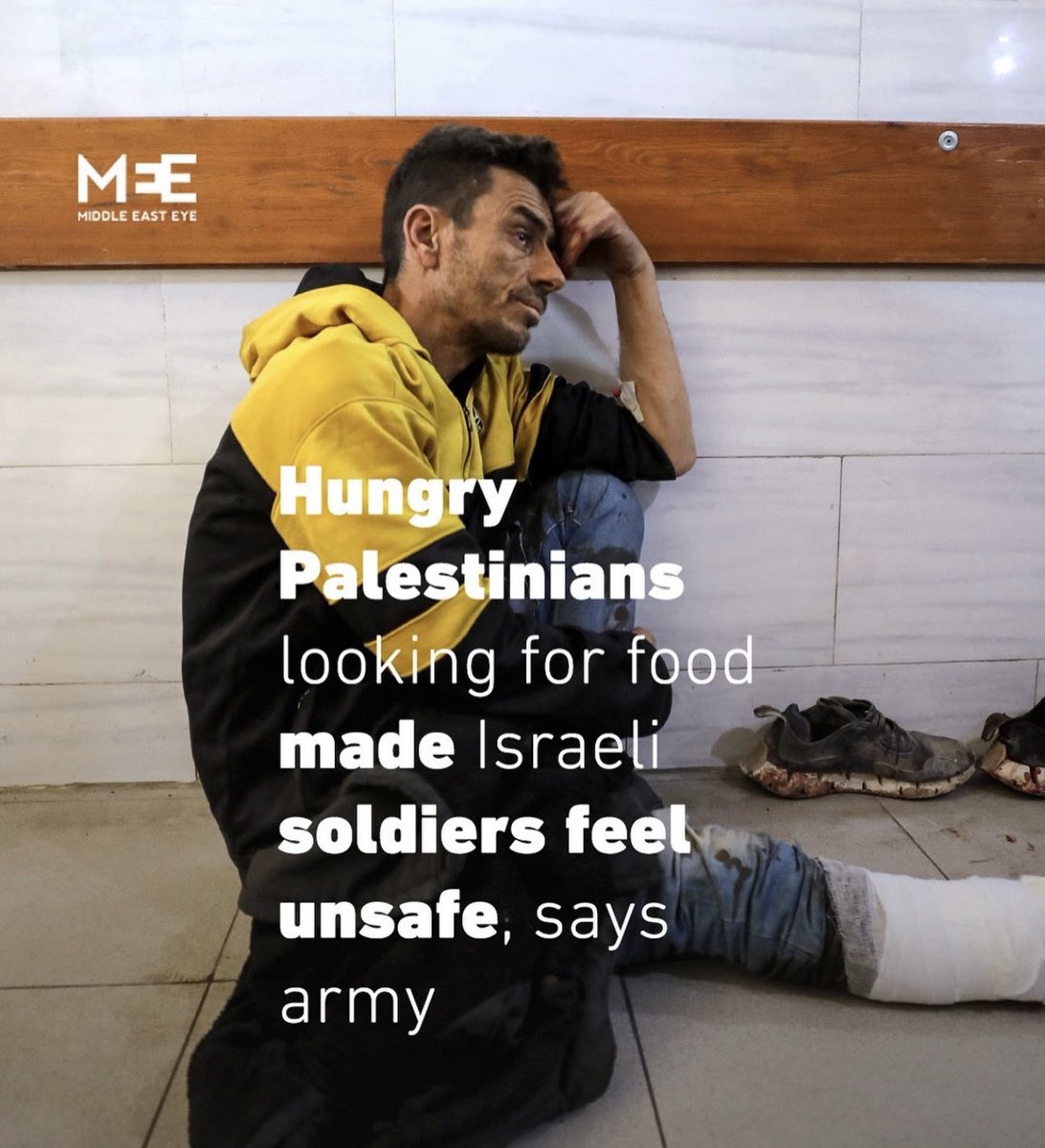 I'm speechless. No more words. They starved them, then shot at them seeking aid. And their excuse? Hungry Palestinians made Israeli soldiers feel unsafe? Unbelievable.