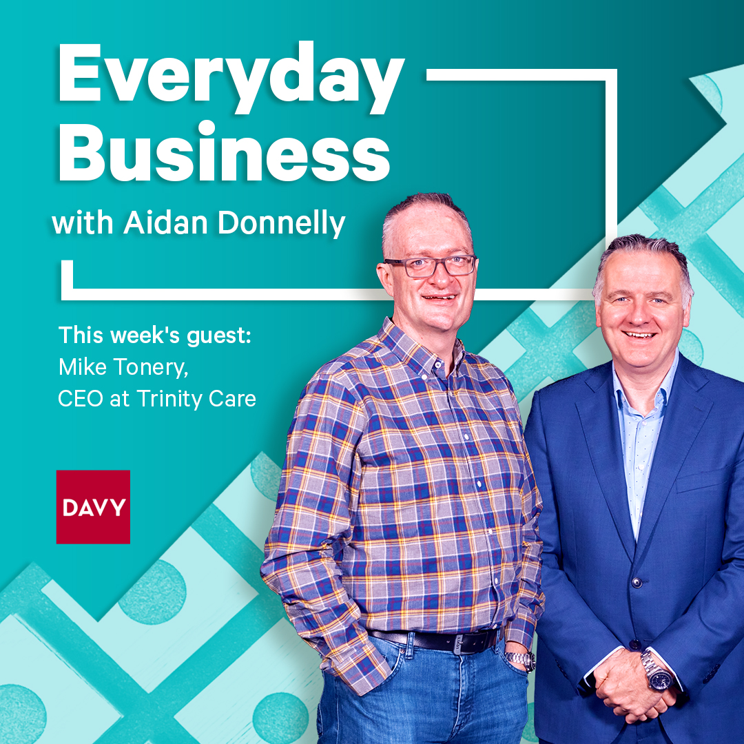Tune in to the latest episode of 'Everyday Business with @aidandonnelly1' with Mike Tonery, CEO at Trinity Care as this week’s guest. Make sure to like, share and subscribe if you like what you hear. shorturl.at/gyIV3 #podcast #insight #healthcare