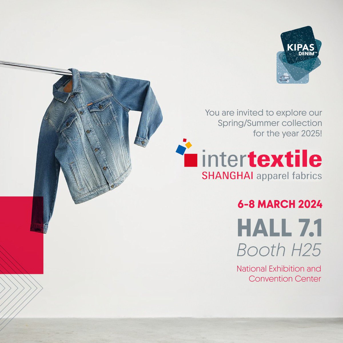 You are invited to explore our Spring/Summer collection for the year 2025!
HALL 7.1 Booth H25